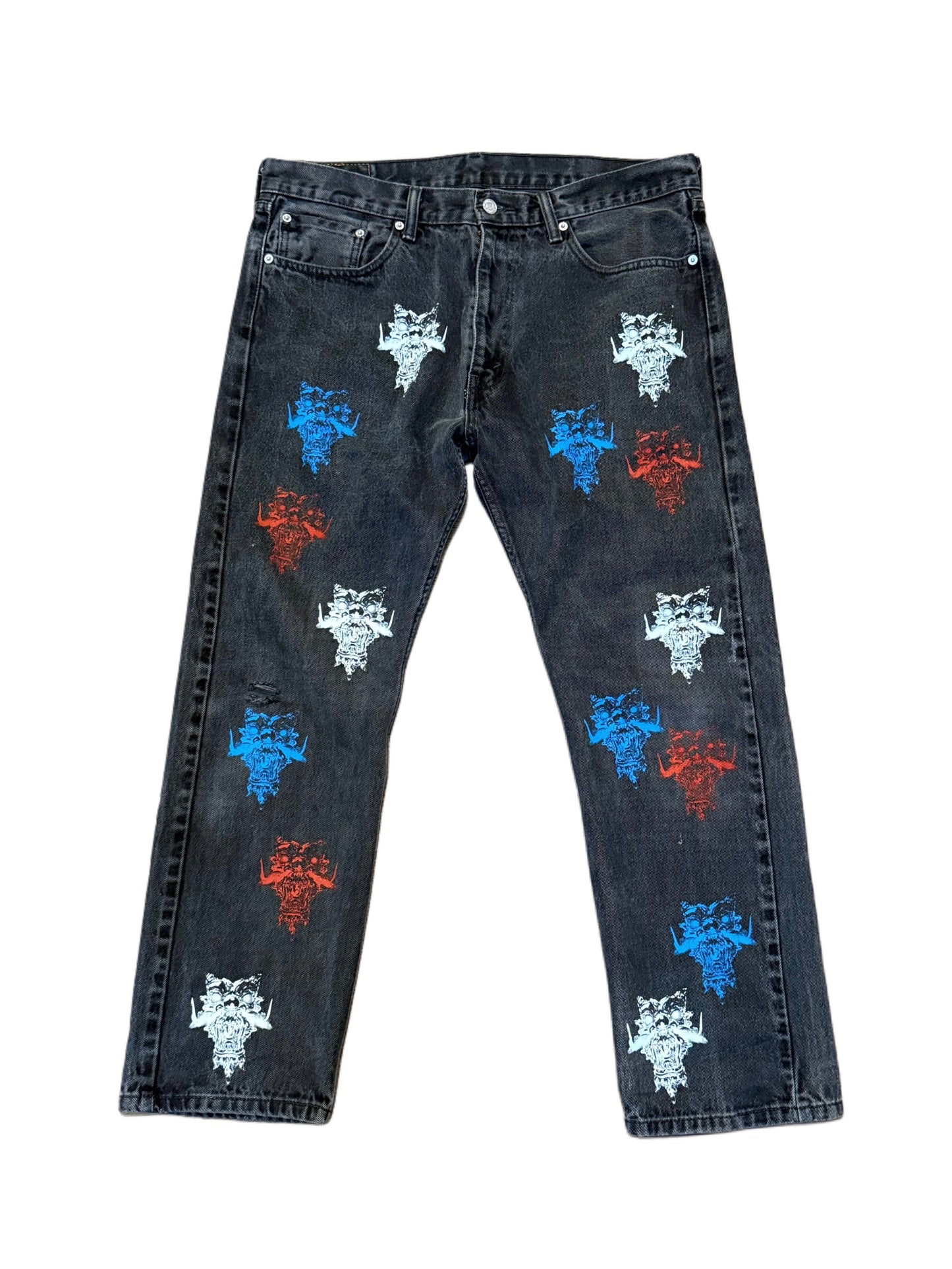 Arch Rivals Black Dragon Denims