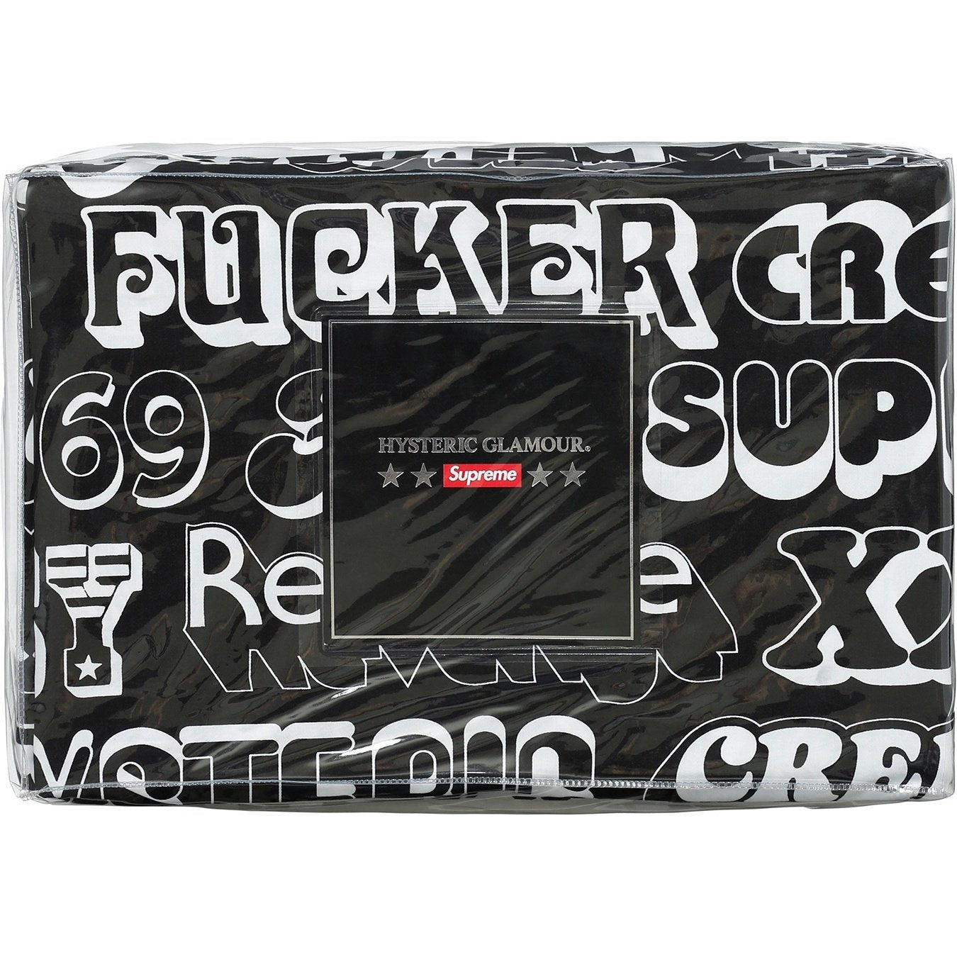 Supreme x Hysteric Glamour Text Duvet + Pillow Set (Twin)