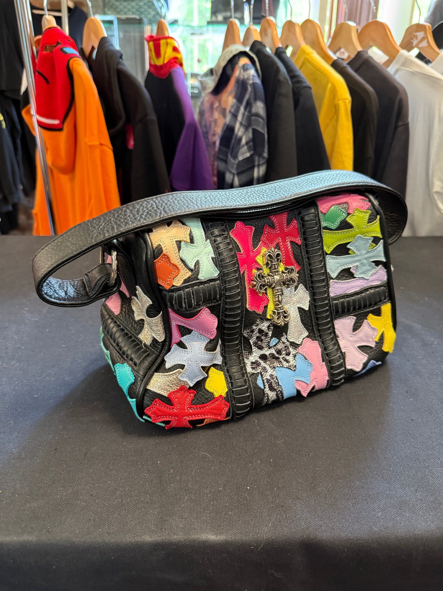 Chrome Hearts VIP Multicolor Cemetery Cross Bag