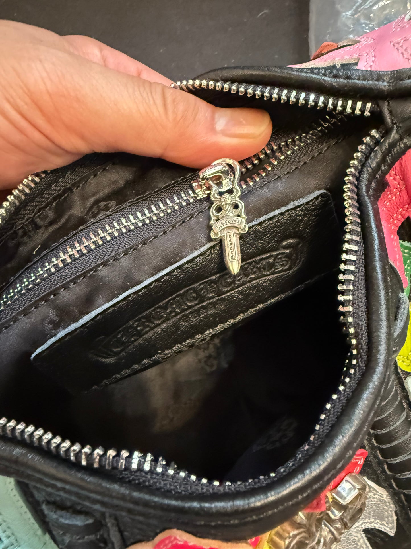 Chrome Hearts VIP Multicolor Cemetery Cross Bag