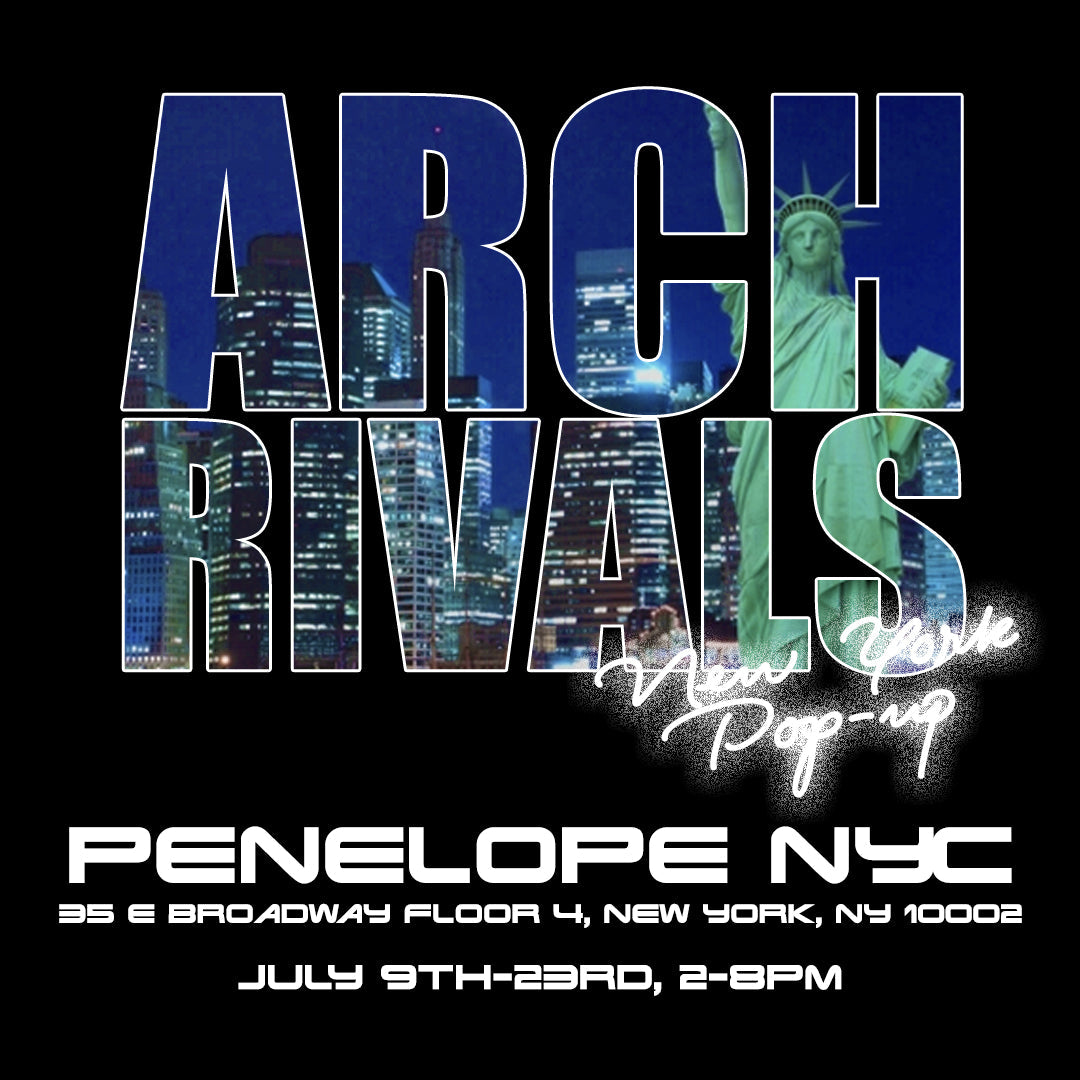 Arch Rivals Studios New York pop-up at Penelope NYC with exclusive items and merchandise