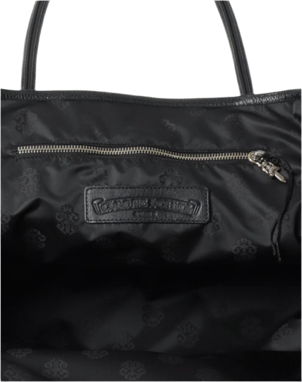 Chrome Hearts All-Over Patch Cross Leather Bag