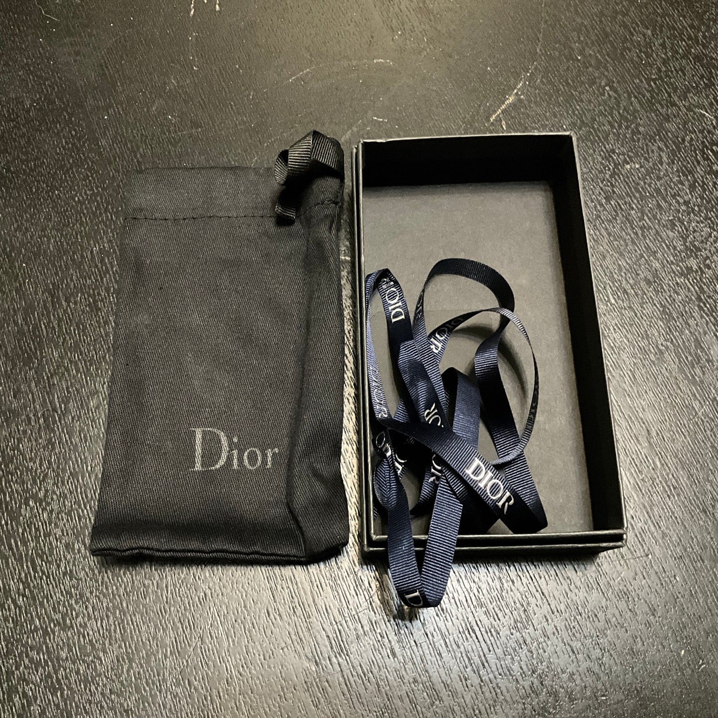 Dior x KAWS Bee Card Holder Black Calfskin Yellow White Bees