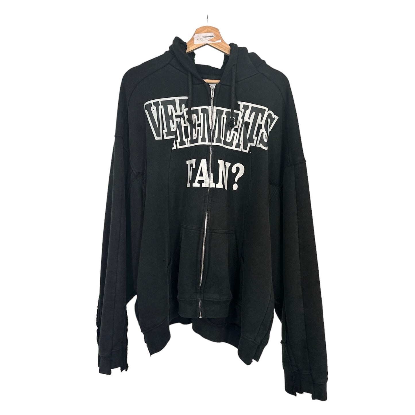 Vetements Fan Zip-Up (L)