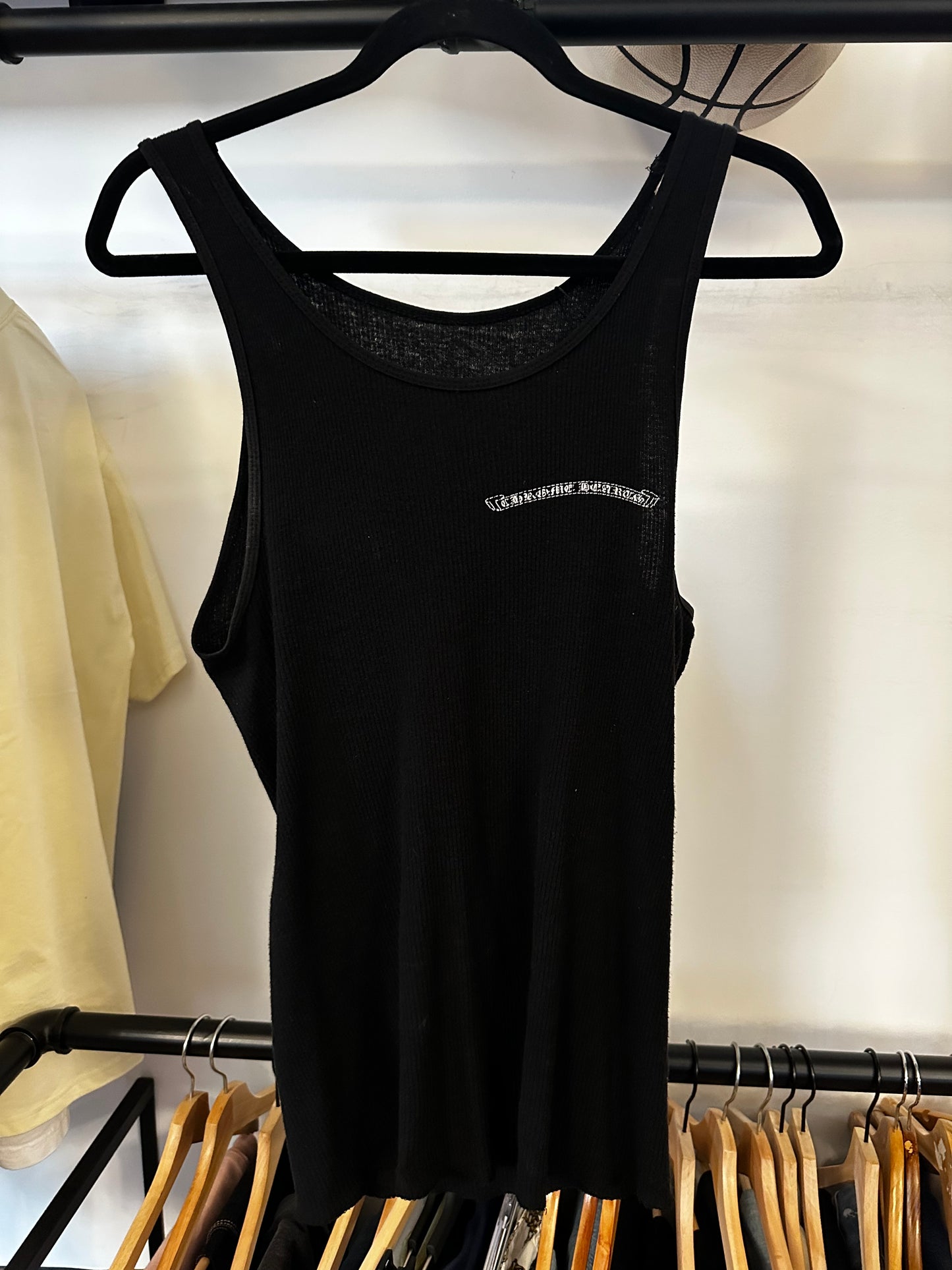 Chrome Hearts Black Tank Tee (S)