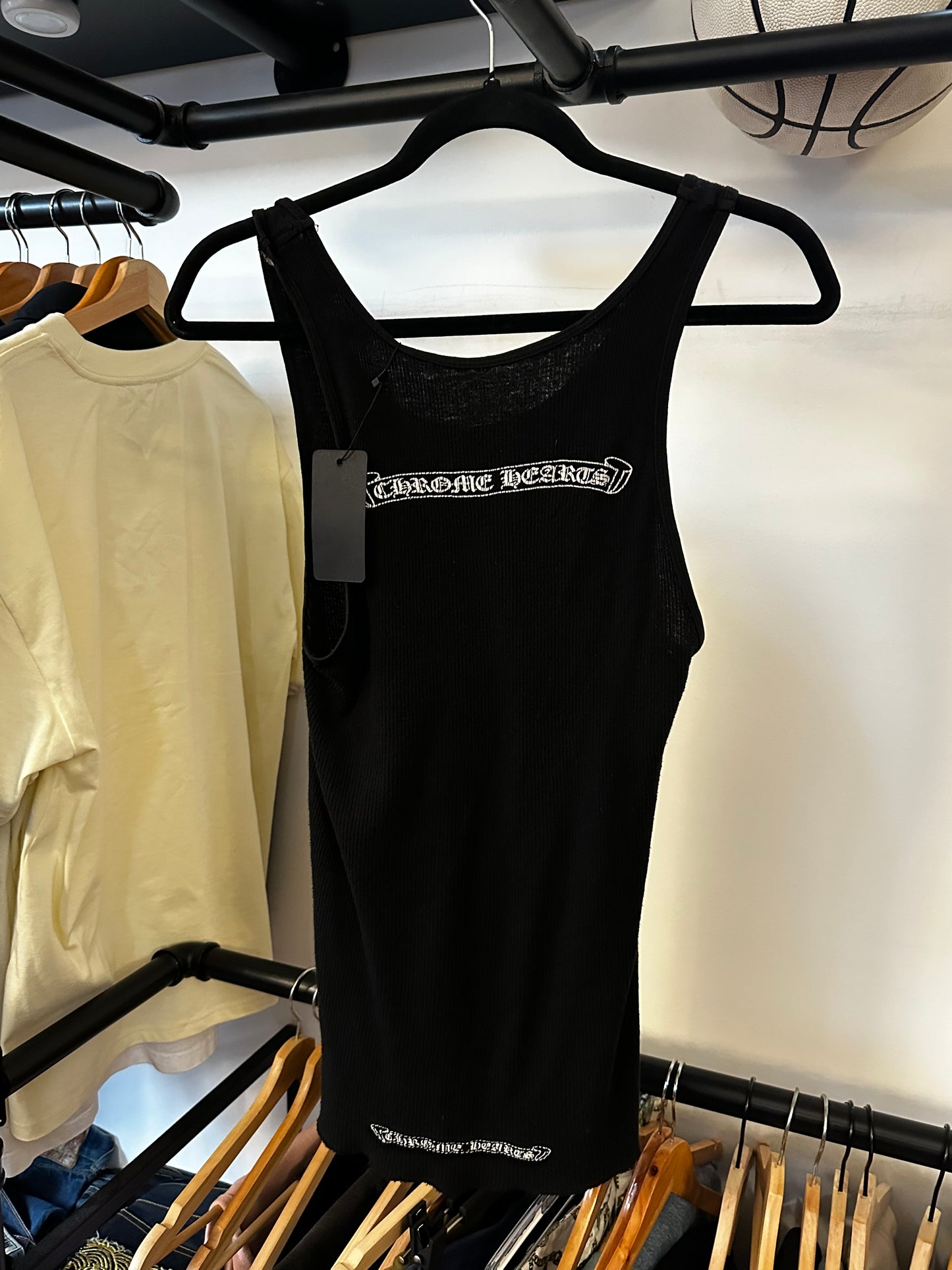 Chrome Hearts Black Tank Tee (S)