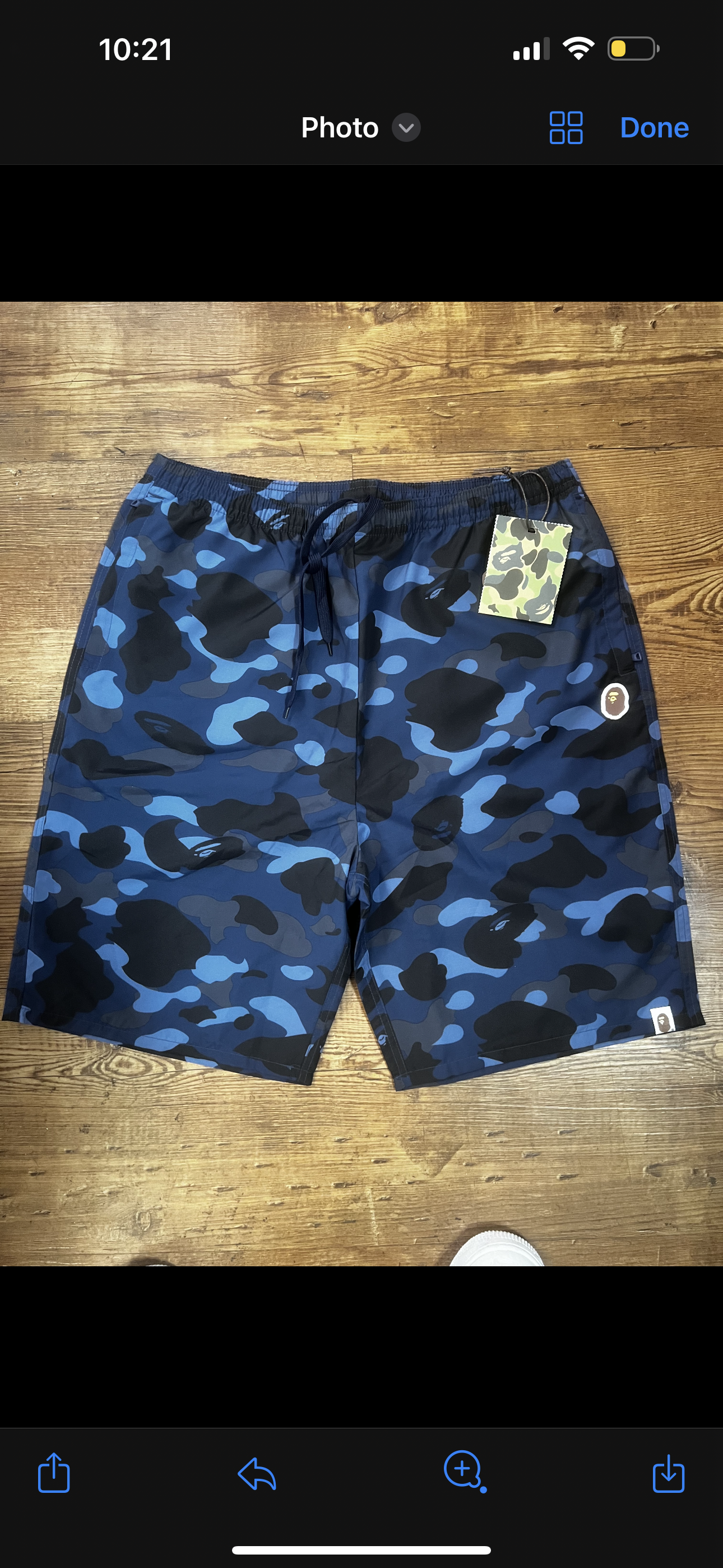 Bape Swim Shorts Blue (L)