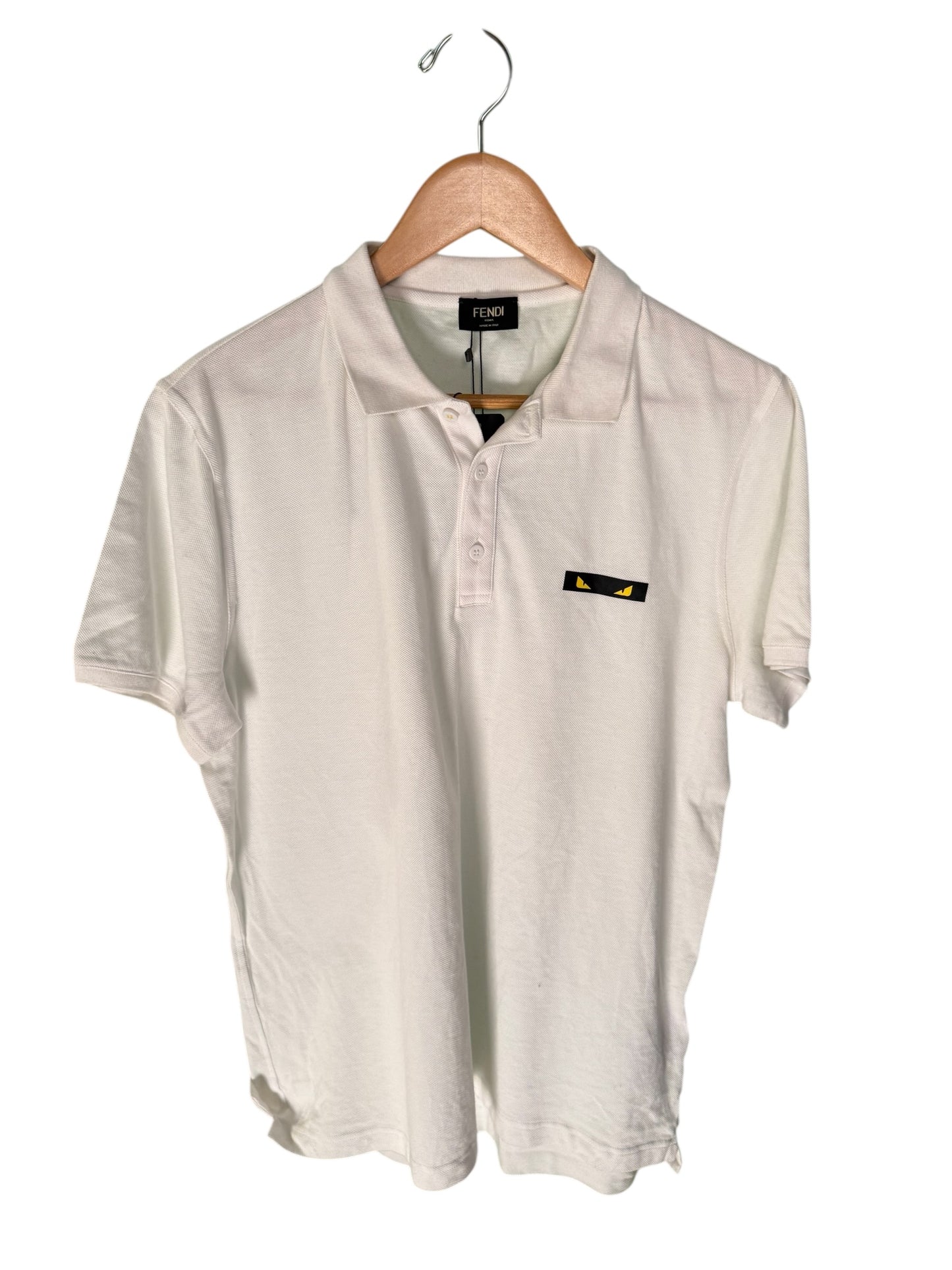 Fendi White Polo Tee (52)