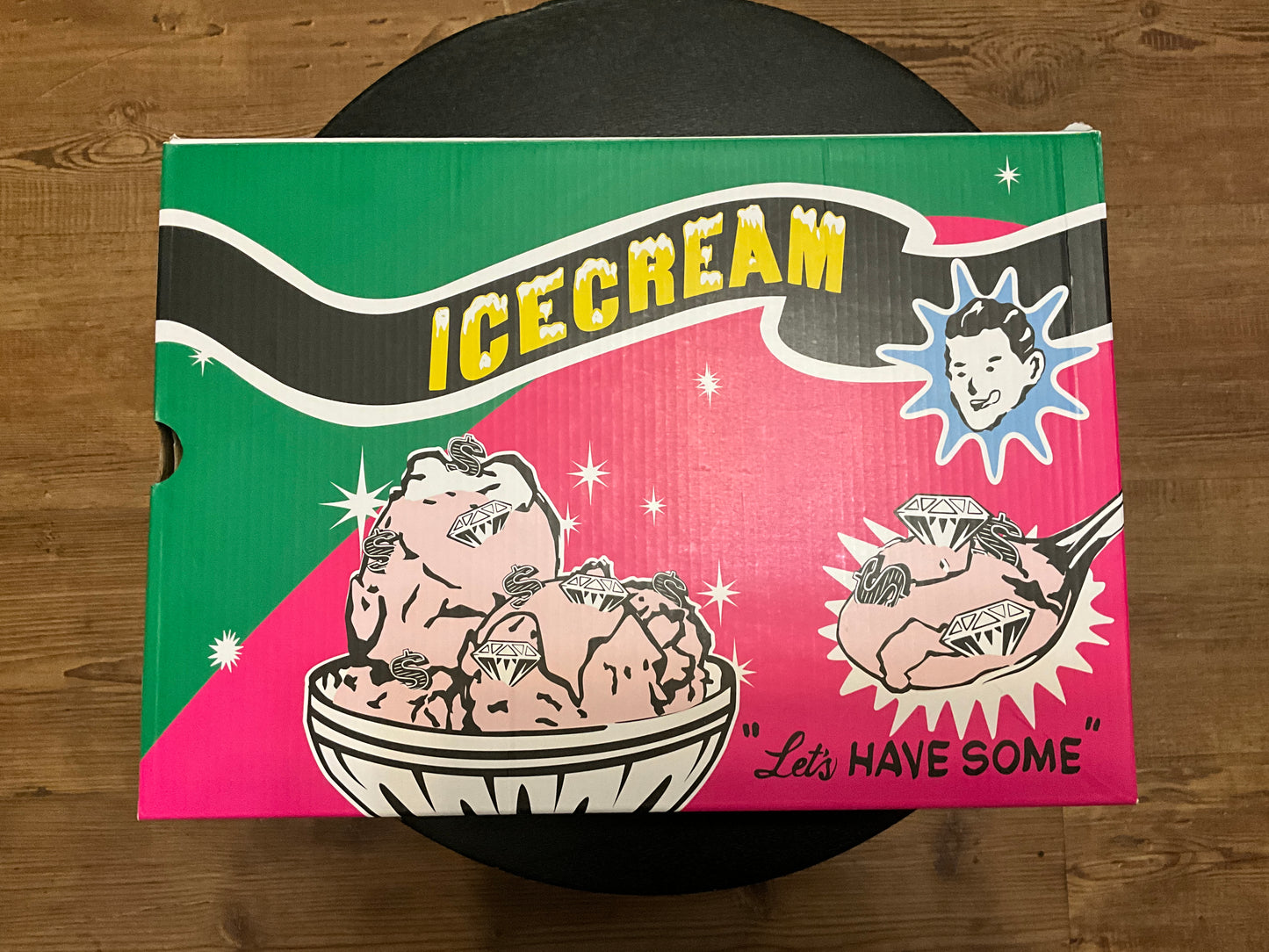 Don Toliver x BBC ICECREAM x Reebok Board Flip Banana Split Sneakers Size 12.5