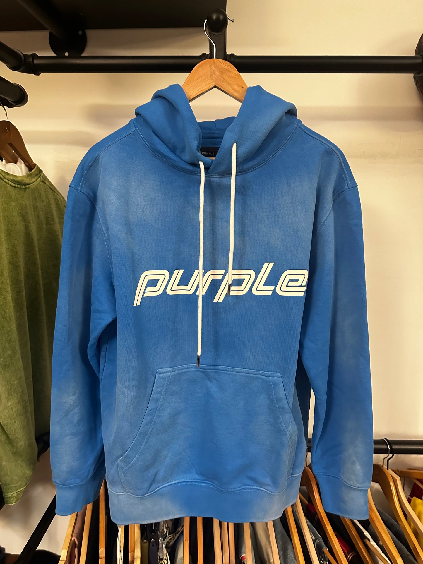 Purple Brand Washed Hoodie (S)