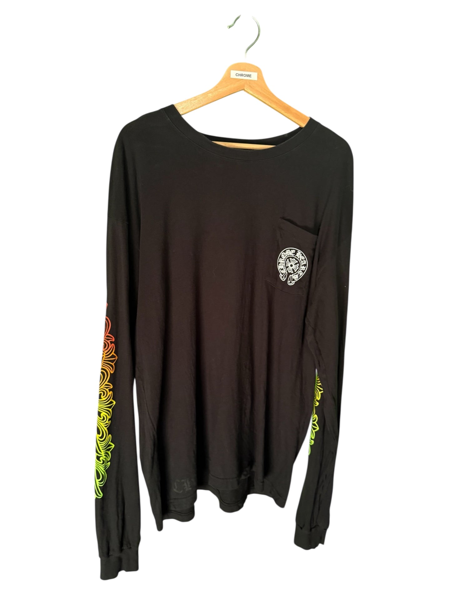 Chrome Hearts Floral Gradient Long Sleeve (XXL)