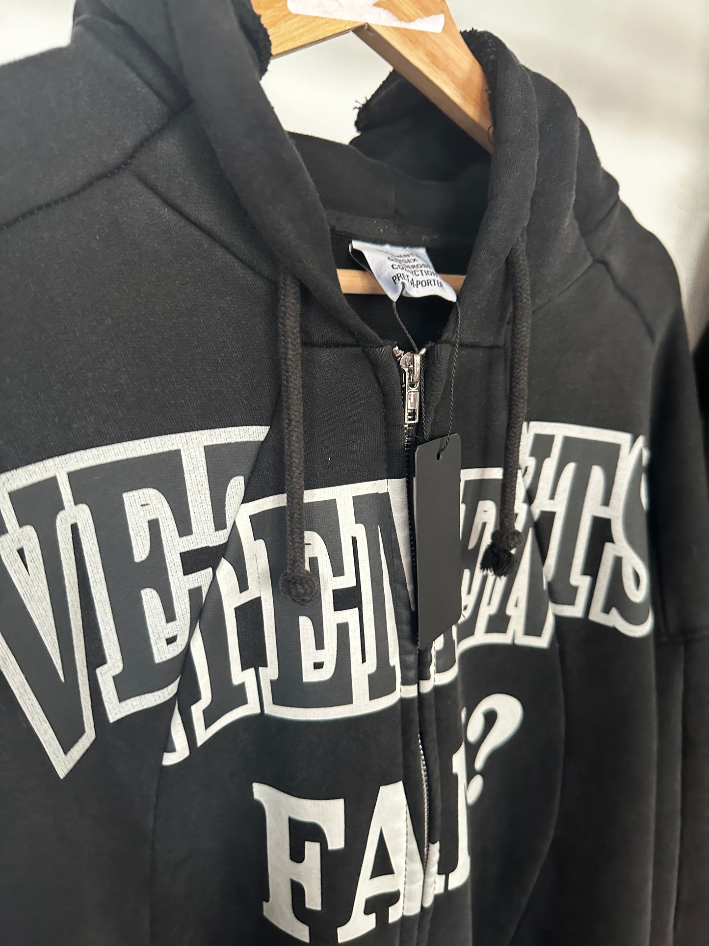 Vetements Fan Zip-Up (L)