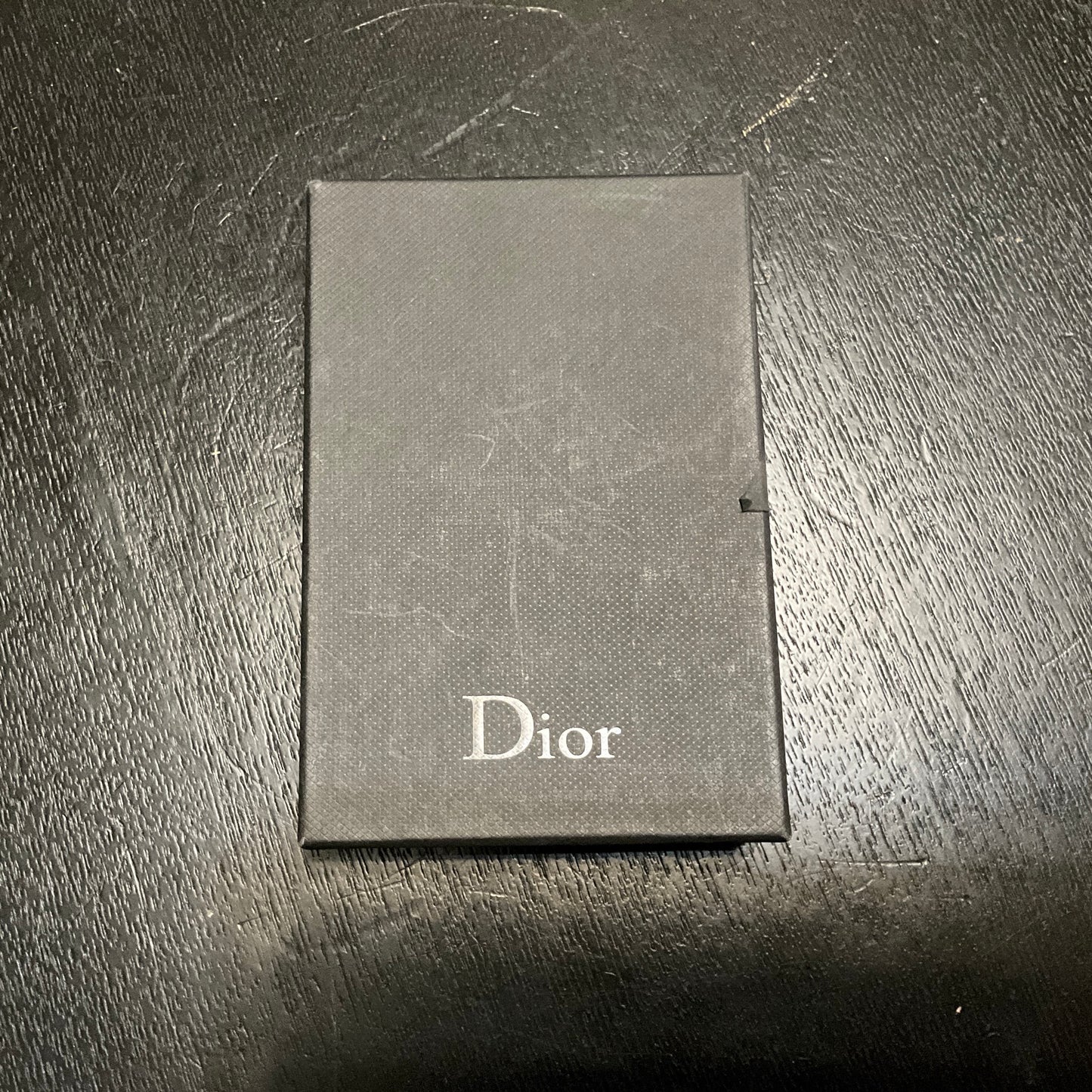 Dior x KAWS Bee Card Holder Black Calfskin Yellow White Bees