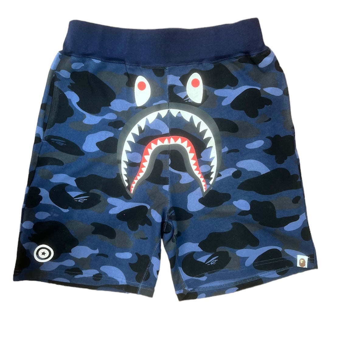 Bape Sweat Shorts Blue (L)