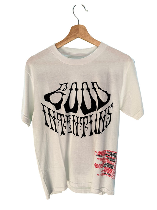 Vlone Nav Good Intentions White Tee (S)