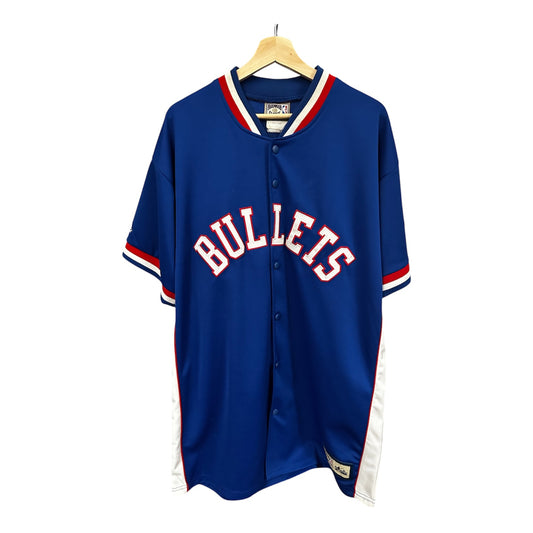 Baltimore Bullets Hardwood Classics Button-Up Jersey (L)