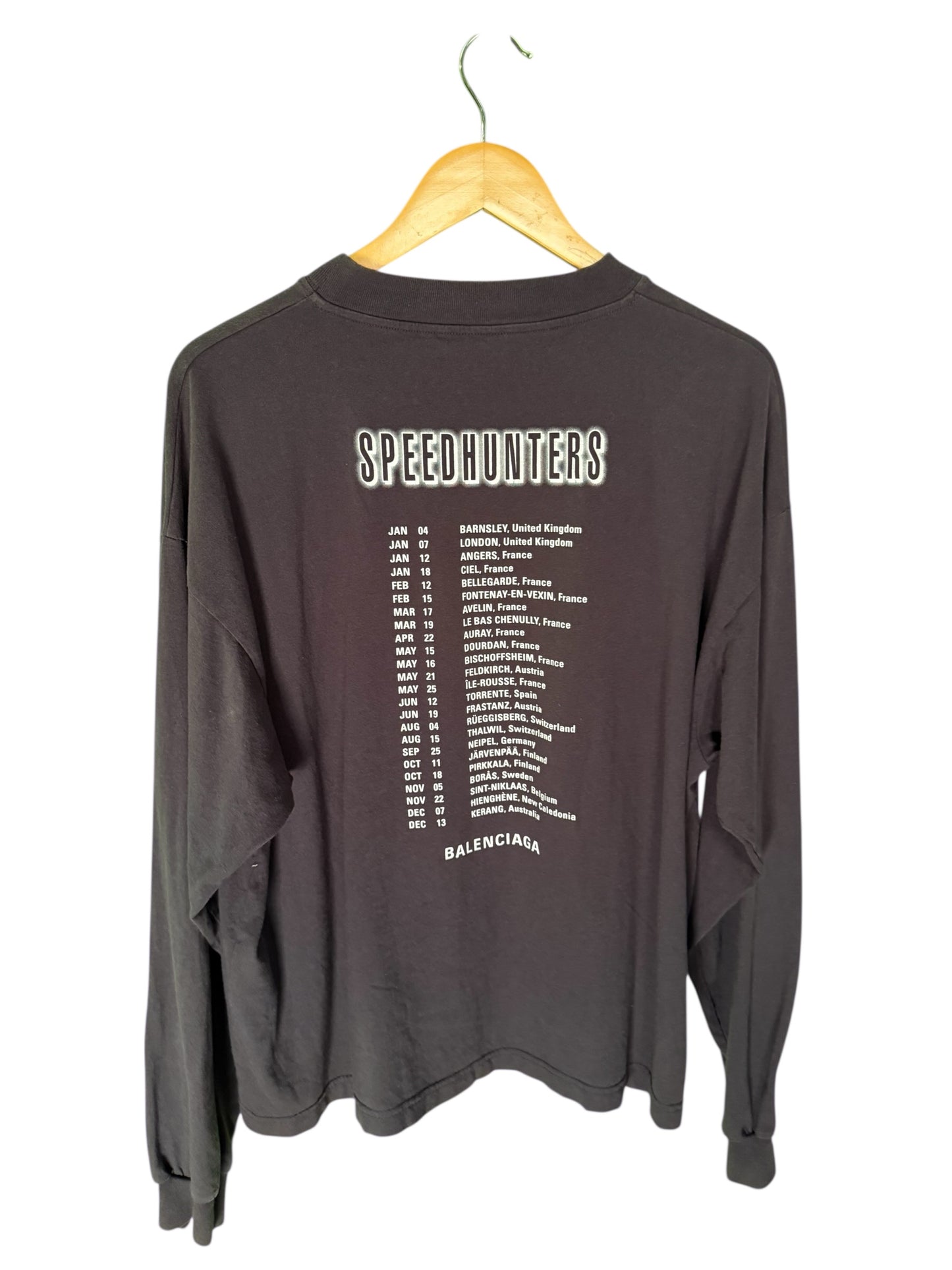 Balenciaga Speedhunters Long Sleeve Tee (L)