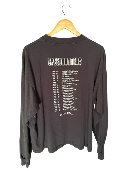 Balenciaga Speedhunters Long Sleeve Tee (L)