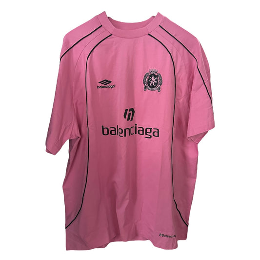 Balenciaga Soccer Jersey Pink (4)