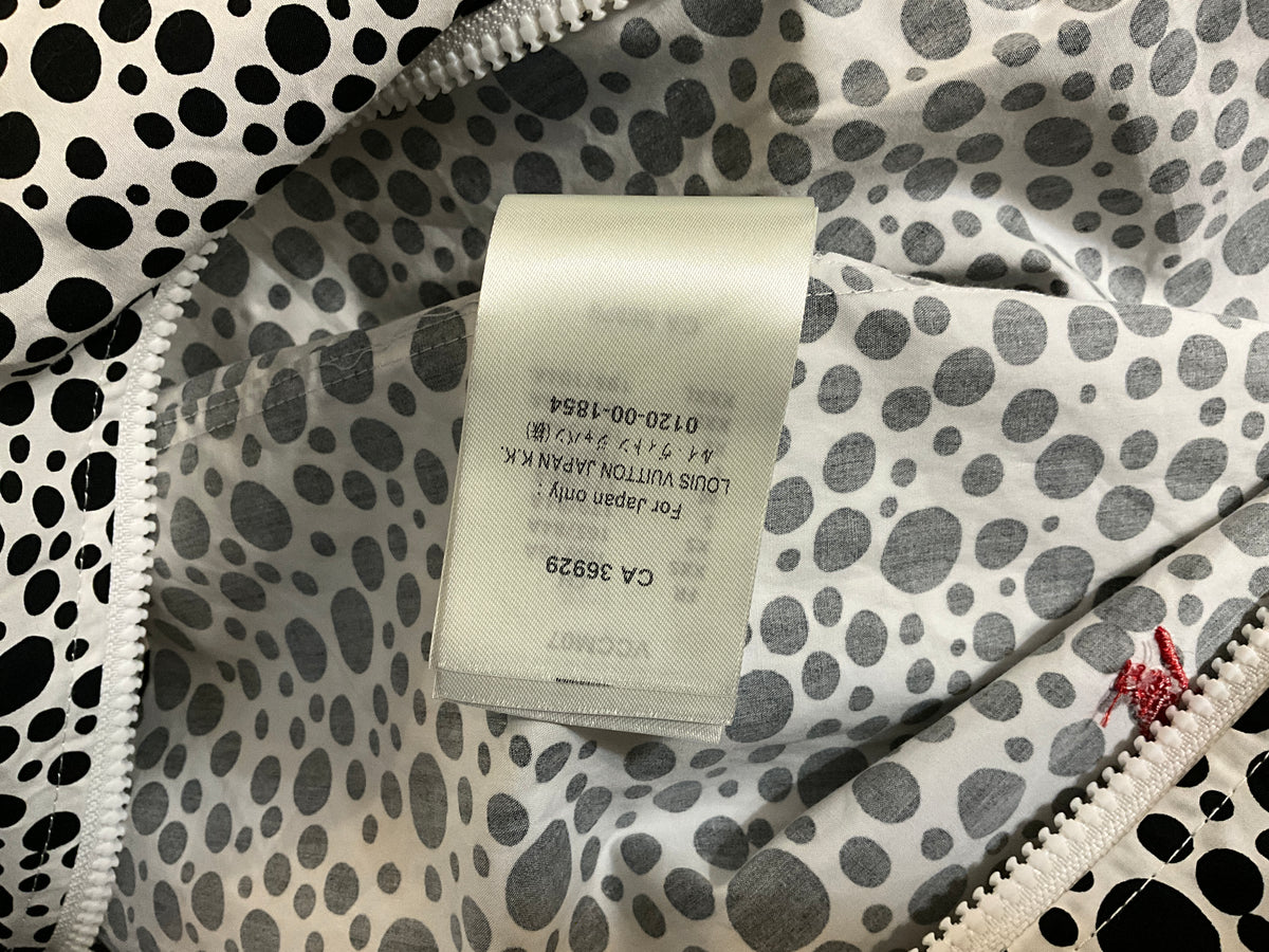 Louis Vuitton x Yayoi Kusama Infinity Dots Zip-Up Jacket Black White L