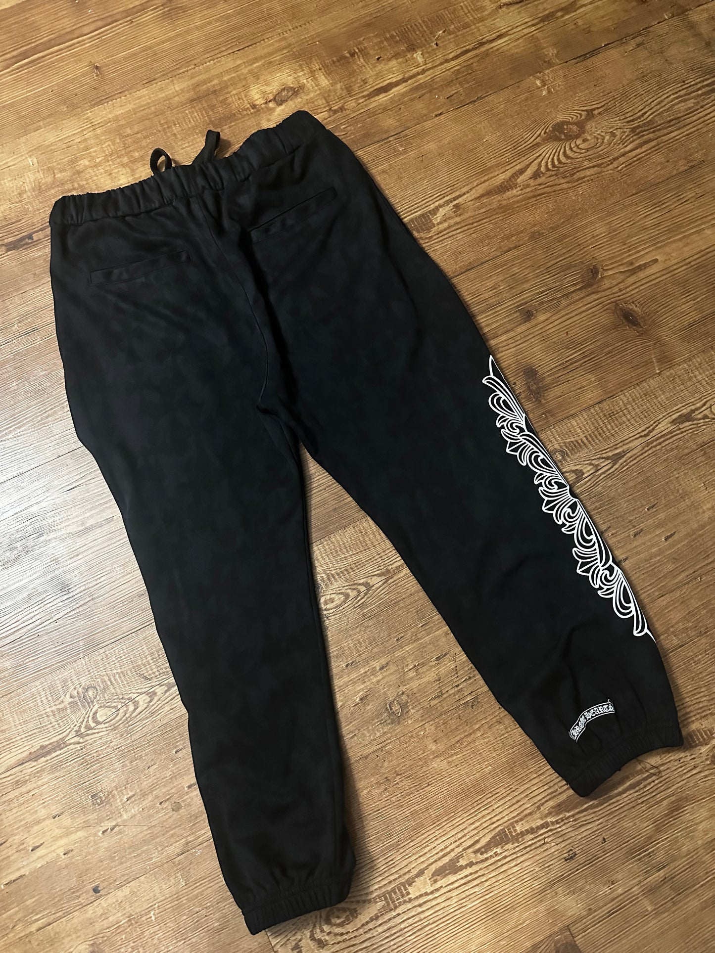 Chrome Hearts Logo Horseshoe Sweatpants Used (M)