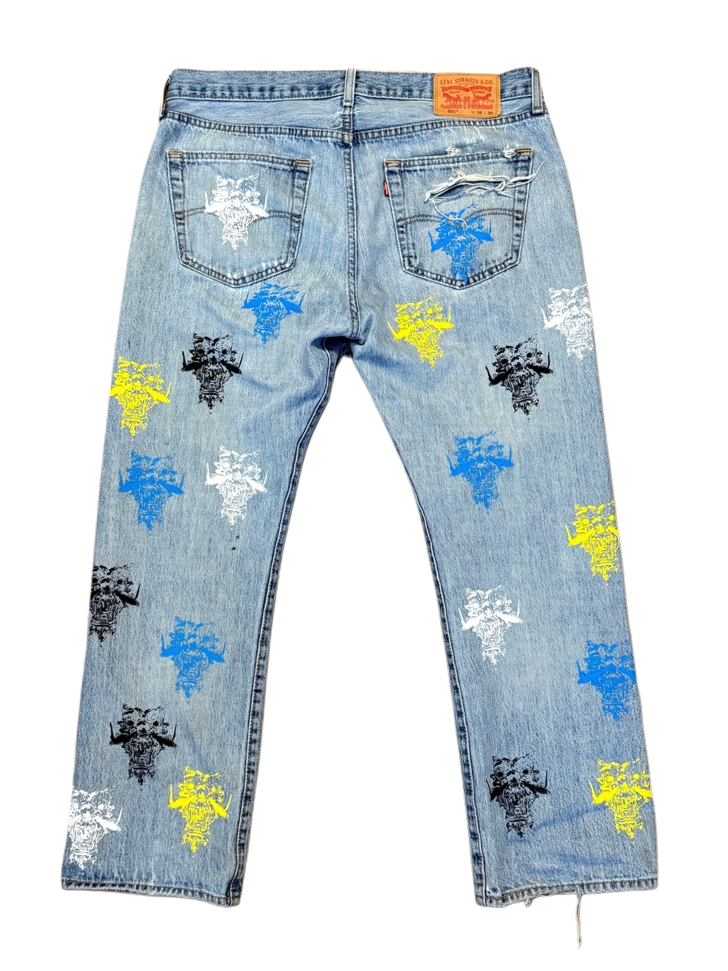 Arch Rivals Blue Dragon Denims