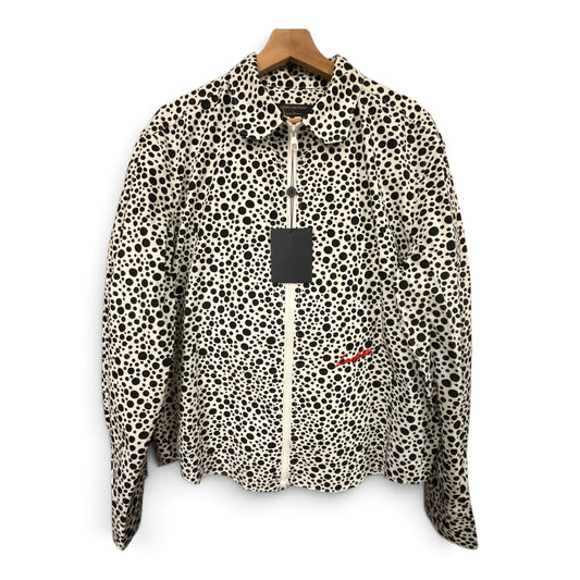 Louis Vuitton x Yayoi Kusama Infinity Dots Zip-Up Jacket Black White Size L