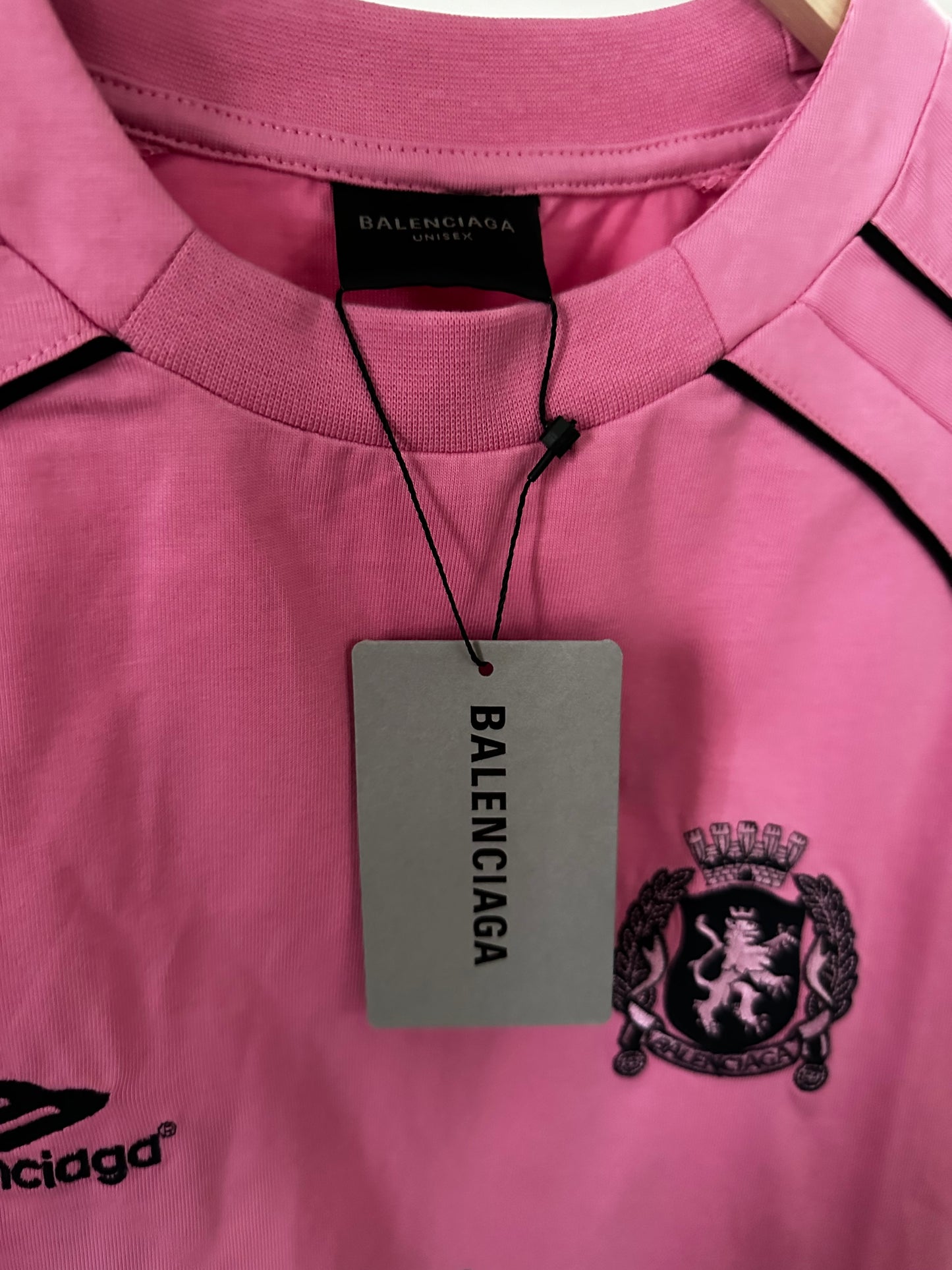 Balenciaga Soccer Jersey Pink (4)