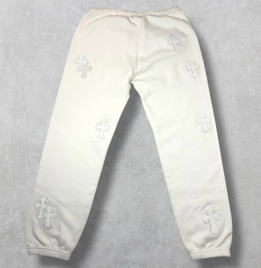 Chrome Hearts White Patch Sweatpants