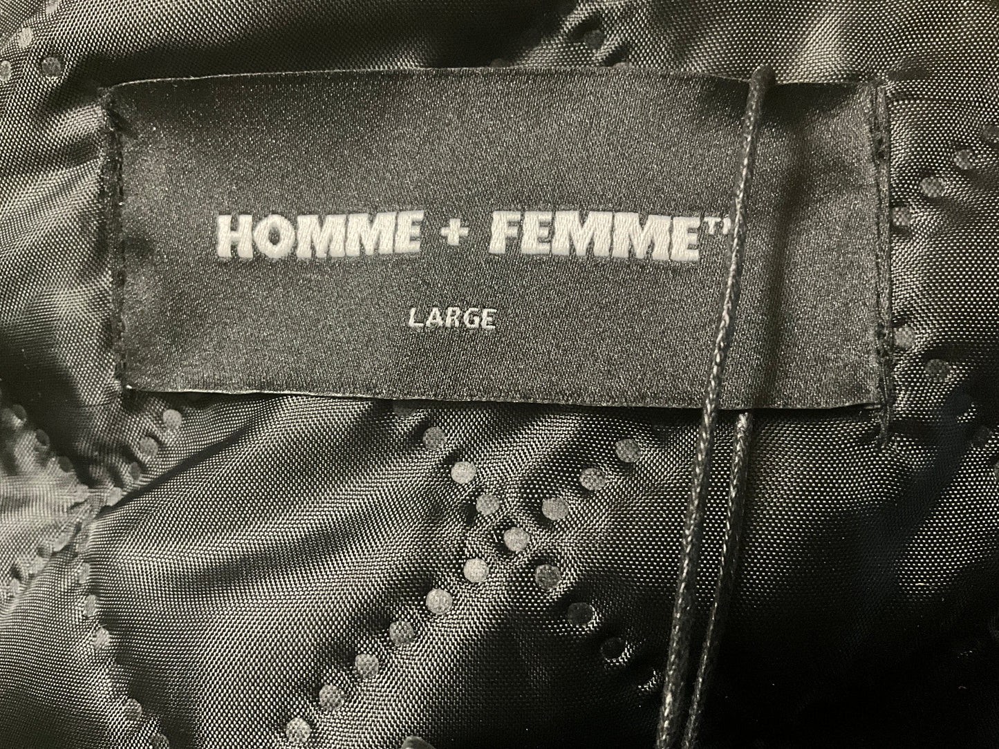 Free The Youth x Homme Femme Limited Edition Bomber Jacket Streetwear Collaboration Size L