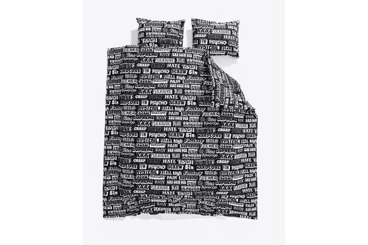 Supreme x Hysteric Glamour Text Duvet + Pillow Set (Twin)